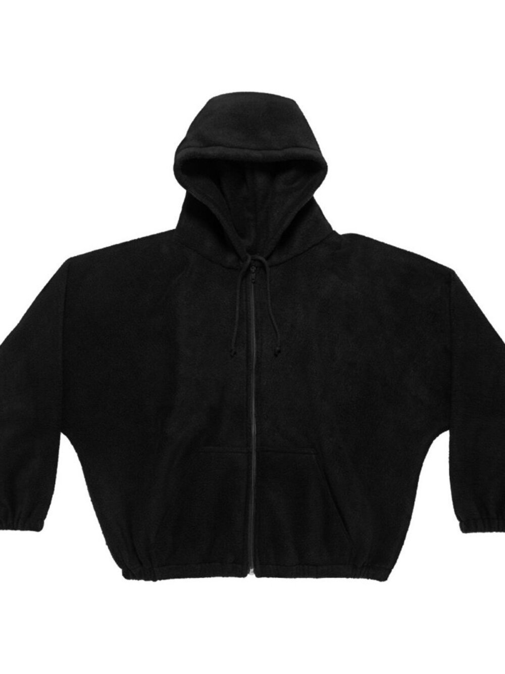 Yeezy HD-02 Polar Fleece Hoodie Black Size 3 (L) SS25